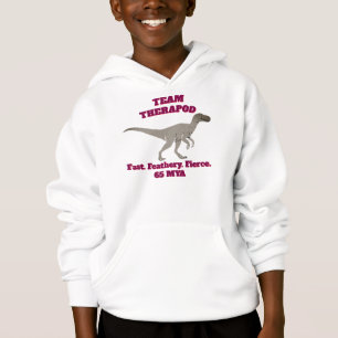 Camiseta Equipe Theropod - Rápido. Couro. Fúria