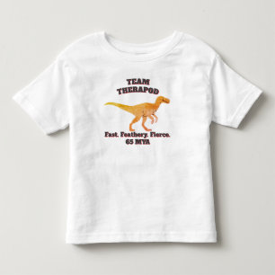 Camiseta Equipe Theropod - Rápido. Couro. Fúria