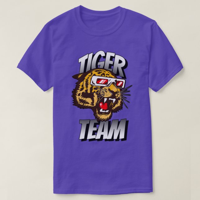 Camiseta Equipe Tiger (Frente do Design)
