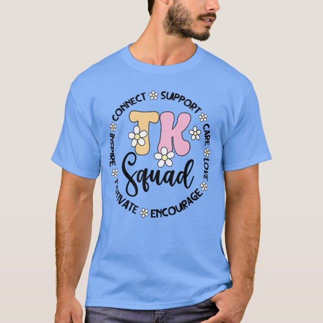 Camiseta Equipe TK Aluno do Jardim de Infância Transicional (Frente)