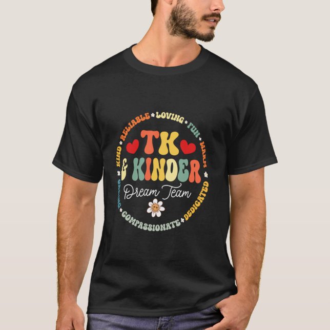 Camiseta Equipe Transitória de Sonhos TK & Kinder T (Frente)