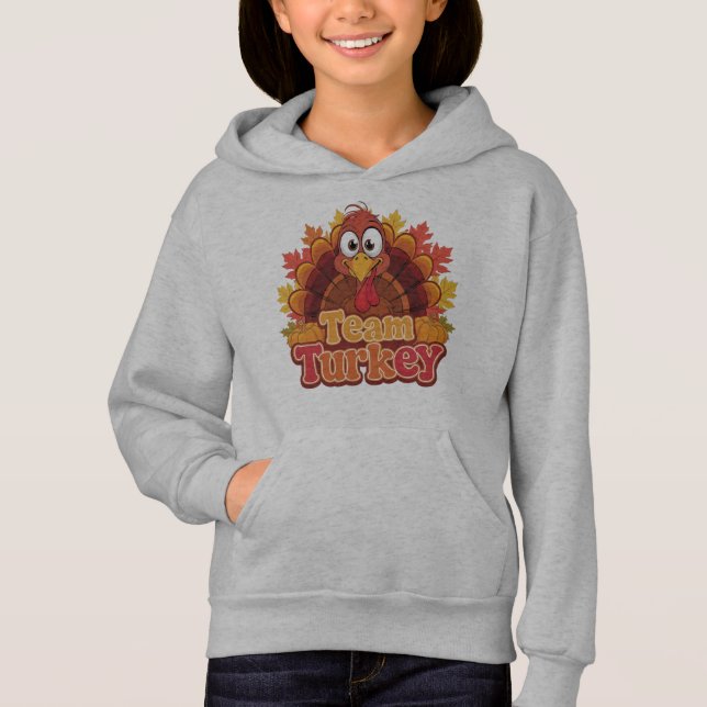 Camiseta Equipe Turquia: Gobble 'Til You Wobble (Frente)