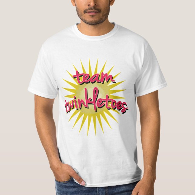 Camiseta Equipe Twinkletoes com Starburst (Frente)