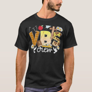 Camiseta Equipe Vbs Escola Bíblica de Férias Grupo Equipe V