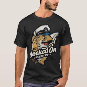 Camiseta Equipe Viciada em Pesca, Clube de Pesca de Truta