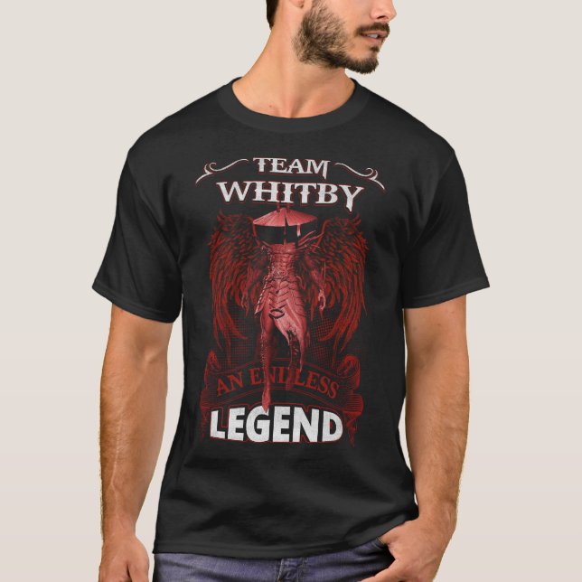 Camiseta Equipe WHITBY - Uma LENDA Sem Fim (Frente)