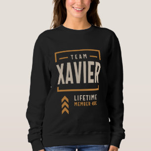 Camiseta Equipe Xavier Lifetime Membro Funny Nome Xavier 1