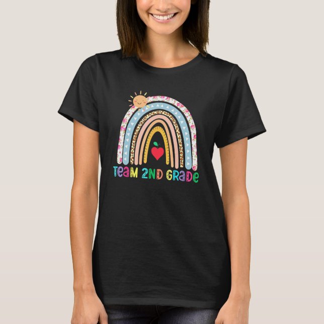 Camiseta Equipes de Flores de Grau segundo Rainbow Segundo  (Frente)