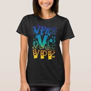 Camiseta Equipes De Professores Vpk De Volta Ao Grafite De 