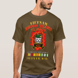 Camiseta Equipes Recon TL MACV Vietnamita VN SVC