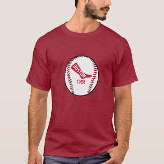 Camiseta Equipo de Beisbol De Boston Vintage