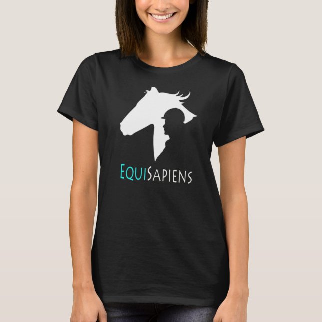 Camiseta Equisapiens Para Amar Cavalos (Frente)