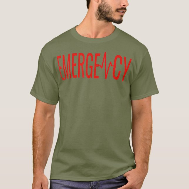 Camiseta ER Nurse Doctor Emergency Room Hospital For EMT (Frente)