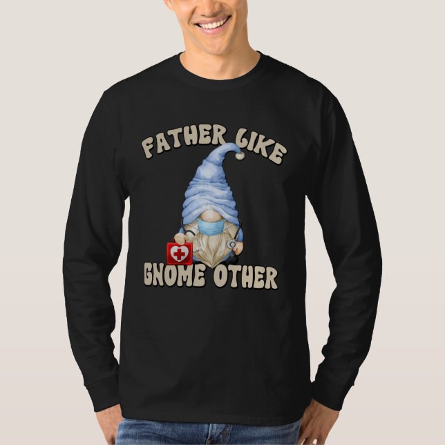 Camiseta ER Nurse Gnome Graphic For Men And Emergency Nurse (Frente)