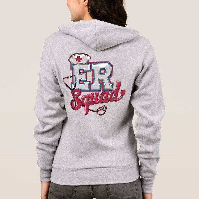 Camiseta ER Squad – Roupas para Equipe de Emergênc (Verso)