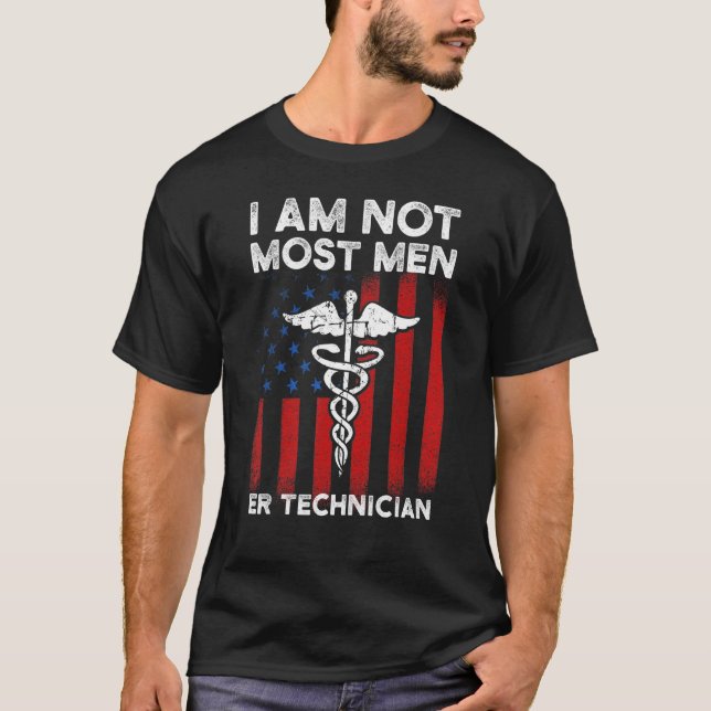 Camiseta Er Technician Emergency Room Tech 23 (Frente)