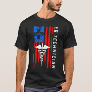 Camiseta Er Technician Emergency Room Tech 41