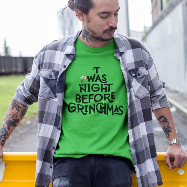 Camiseta "Era a noite antes do Natal (Criador carregado)