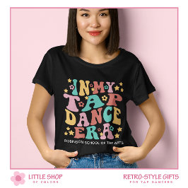 Camiseta Era da dança da torneira de estilo retro