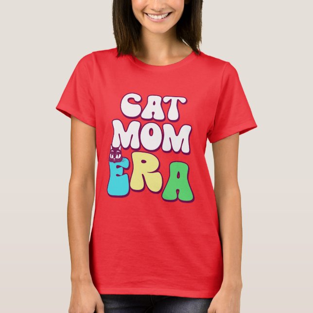 Camiseta Era da Mamãe Gato (Frente)
