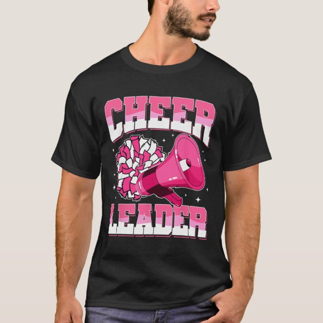 Camiseta Era de Líder de Torcida Juventude Cheerleader Chee (Frente)