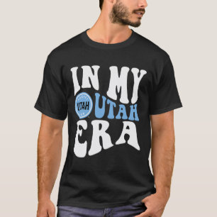 Camiseta Era do Utah Hockey Club Dark Heather Oficialmente 