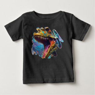 Camiseta Era dos dinossauros Jurássico há 199 milhões de an