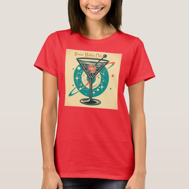 Camiseta Era Espacial do Clube Atômico Martini (Frente)