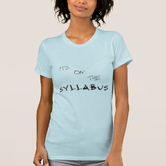 Camiseta era eu suposto saber isso…?
