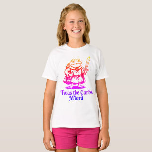 Camiseta Era Os Carbs M'Lorde  Piada Medieval Engraçada de 