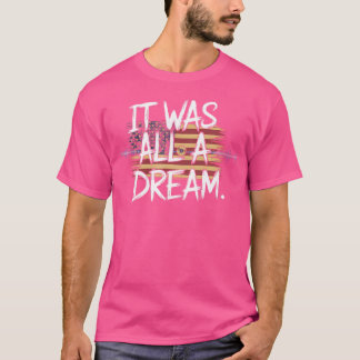 Camiseta Era Um Sonho Tshirt Men Rap 1990S Music Hi