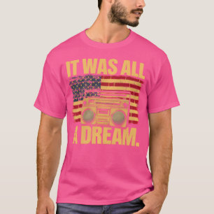 Camiseta Era Um Sonho Tshirt Men Rap 1990S Music Hi