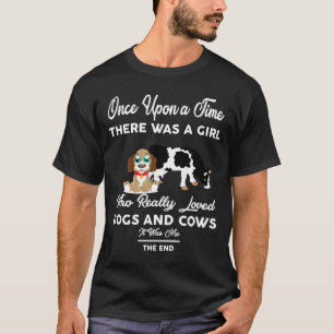 Camiseta Era Uma Vez Cães E Vacas