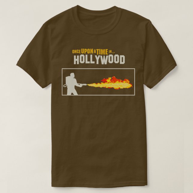 Camiseta Era Uma Vez Em Hollywood (Frente do Design)