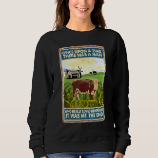 Camiseta Era Uma Vez Um Homem Raça De Gado Herefo