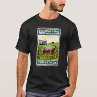 Camiseta Era Uma Vez Um Homem Raça de Vaca Limous