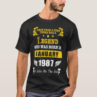 Camiseta Era uma vez uma lenda que era Nascer