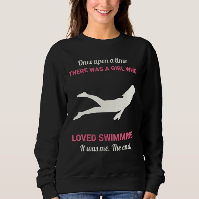 Camiseta Era Uma Vez Uma Menina Que Adorava Swimmi (Frente)