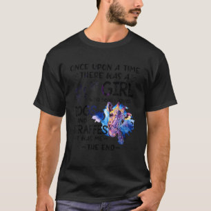 Camiseta Era Uma Vez Uma Menina Que Realmente Amava