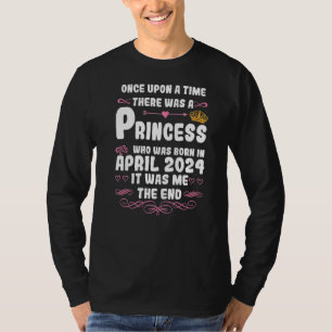 Camiseta Era uma vez uma princesa. Abril de 2024