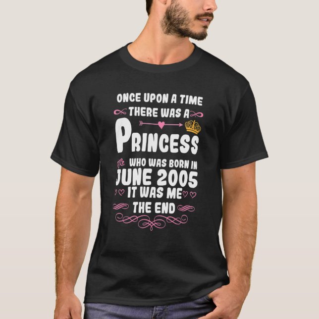 Camiseta Era Uma Vez Uma Princesa Junho De 2005 Bi (Frente)