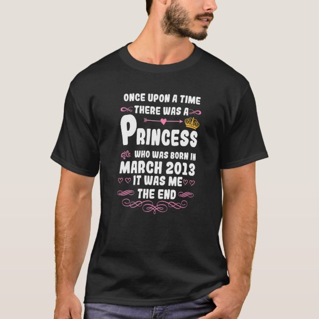 Camiseta Era Uma Vez Uma Princesa Março De 2013 B (Frente)