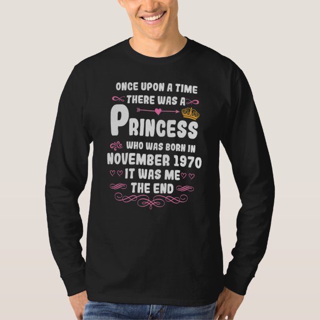 Camiseta Era uma vez uma princesa novembro de 1997 (Frente)
