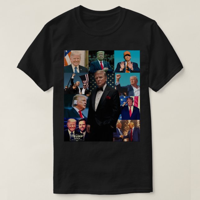 Camiseta Eras de Donald Trump (Frente do Design)