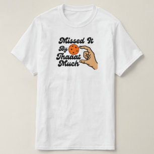 Camiseta Erasou Por Pouco Picles de Laranja Engraçado