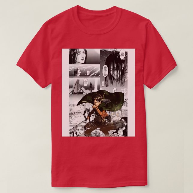 Camiseta Eren (Frente do Design)