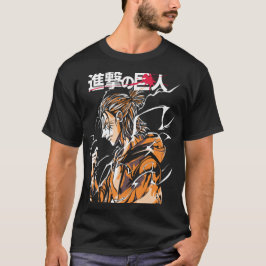 Camiseta Eren com Asas da Liberdade