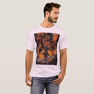 Camiseta "Eren, o Titã Fundador, Quebrando Gratuito