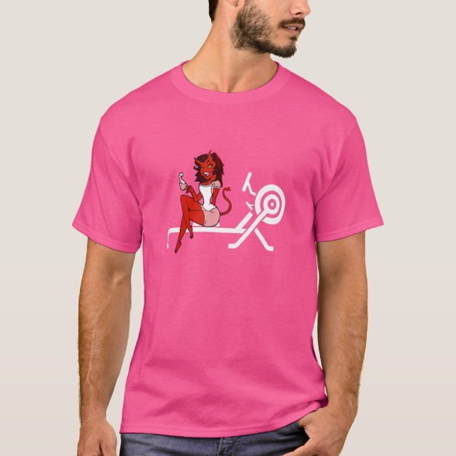 Camiseta Erg Ergómetro E Máquinas De Exercício De Retração  (Frente)