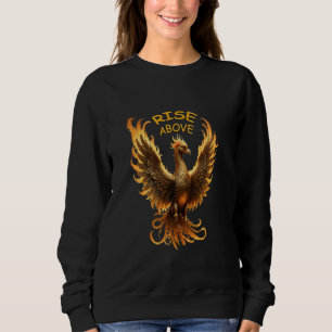 Camiseta Erga-se Acima da Fênix Fogo Ave Mítica